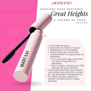 Mary Kay Great Heights Waterproof Mascara.